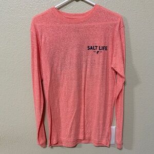 Salt Life Coral Long Sleeve Tee